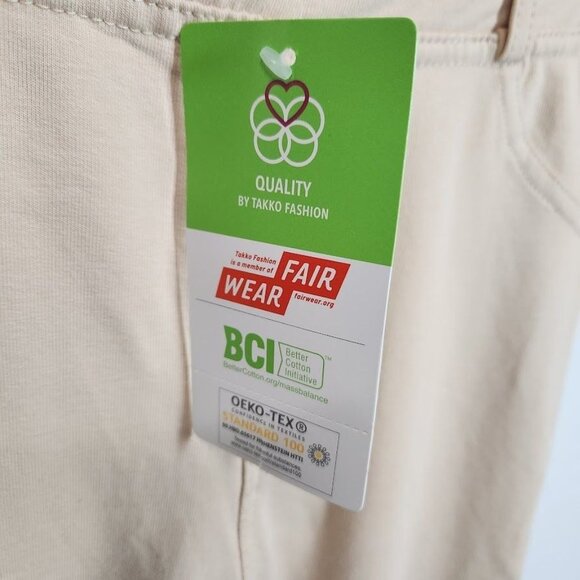 NWT Dopodopo Girls Pull On Jeggings in Tan - Size 5-6 Years - Picture 4 of 6